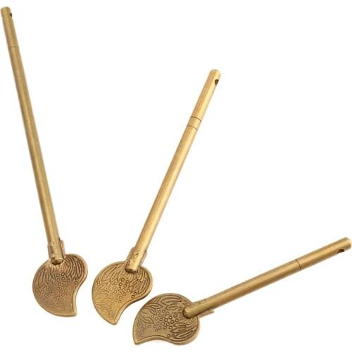 Antique Lock Bolt Furniture Hardware Brass Locking Closure Pin Cabinet Door Box Latch Locking Pin for Furniture 85/110/140mm