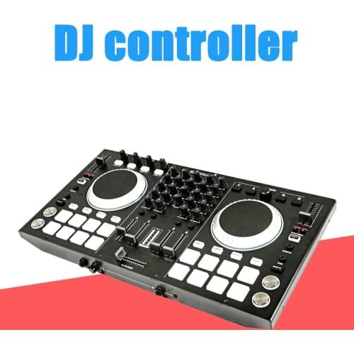 BLACKNOTE DJ MIDI controller for playing sound mixer console audio players dj mixer. DJ Mix