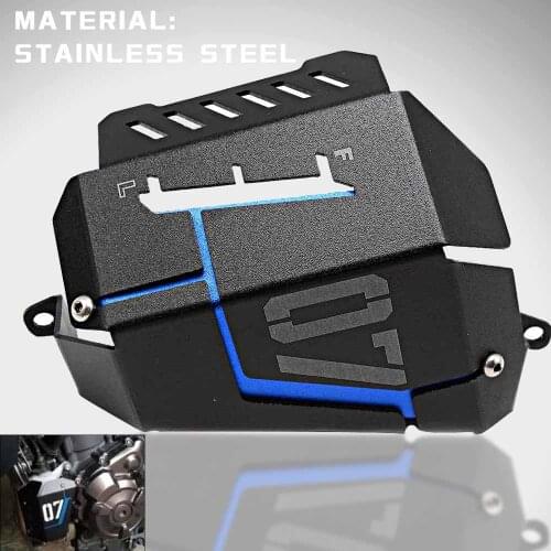 Motorcycle Stainless Steel Radiator Side Protective Grille Guard Cover for Yamaha MT07 MT-07 MT 07 FZ07 2014 2015 2016 2017 2018