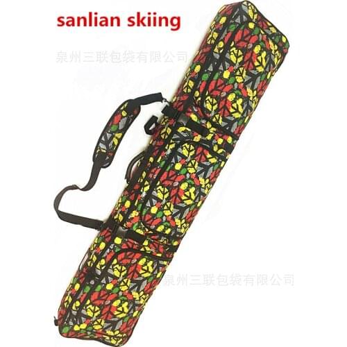 Double Plate Veneer Ski Bag Shoulder Skiing Backpack Consign Ski Bag Special Price