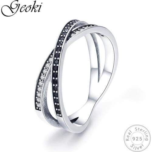 Кольца с фианитами для женщин Geoki China At AliExpress