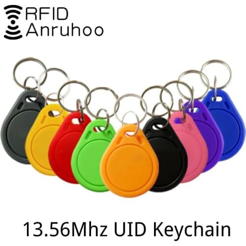 100PCS 13.56MHZ 1K S50 Duplicator Copy Tag 0 Block Rewritable Copy Key Fob RFID Access Control Clone Badge NFC Smart Chip