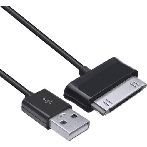 Mayitr 1pc Durable USB Synchronous Data Cable Tablet Data Adapter Cables for Samsung GALAXY Tab 7.0 7.7 8.9 10.1 Tablets