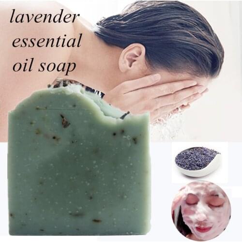 Natural Women Skin Care No Addition Clean Skin Lavender Essential Oil Soap