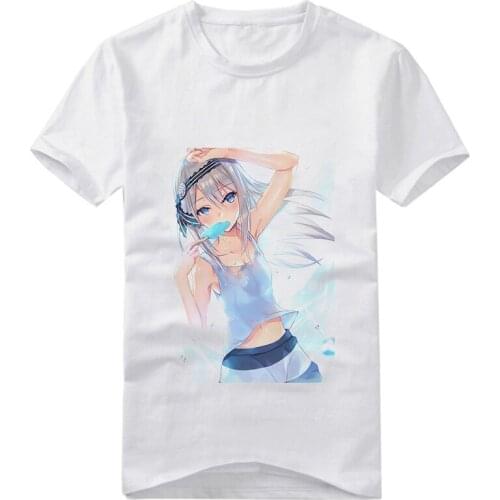 New hot Kaguya-sama: Love Is War anime tshirt Shirogane Miyuki Shinomiya Kaguya Unisex Casual Short Sleeve Tshirt cute print Tee