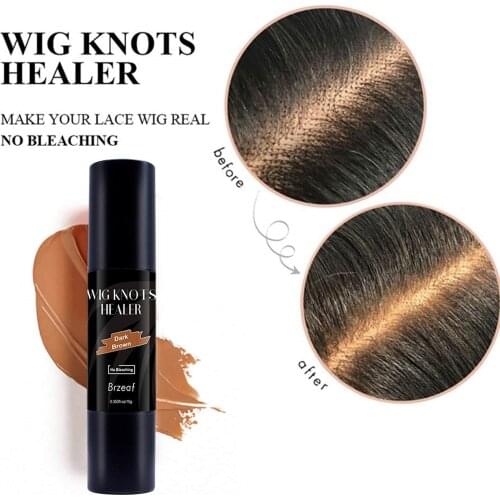 Wig Knots Healer Stick Portable Sweatproof Hair Care Dye Stick Hair Care Dye Wig Knot Healer Stick