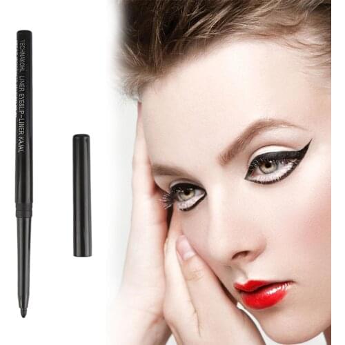 1PCS Black Waterproof Rotation Eyeliner Eyeshadow Pencil Set Natural Fashion Long-Lasting Makeup Pen New for All People TSLM1