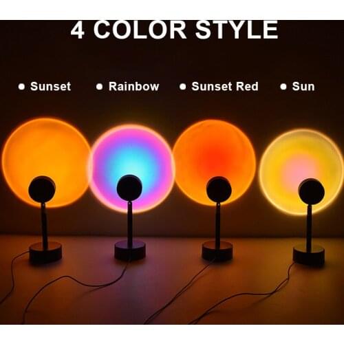Projection Night Lights Live Broadcast Background Like Galaxy Projector Atmosphere Rainbow Lamp Decoration For Bedroom