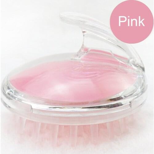 Silicone Head Scalp Massager Massager Brush Comb Shampoo Brush Invigorating Scalp Massager Comb Shower Body Washing Hair L203