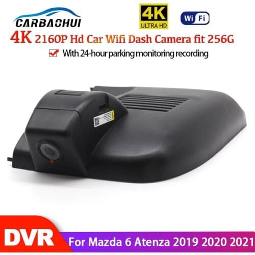 4K Hidden Car DVR Wifi Dash Cam Camera Video Recorder high quality Night vision full hd 2160P For Mazda 6 Atenza 2019 2020 2021