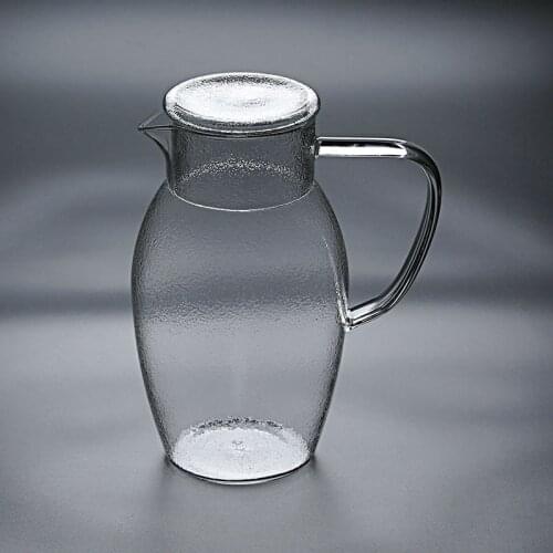 New Design Large Capacity Glass Water Kettle 1200ml Japanese Nordic European Style Single Person Water Juice Tea Bottle
