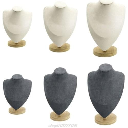 Display Stand Mannequin Portrait Necklace Bust Holder Window Decorate Jewelry Display equipment N13 20 Dropshipping