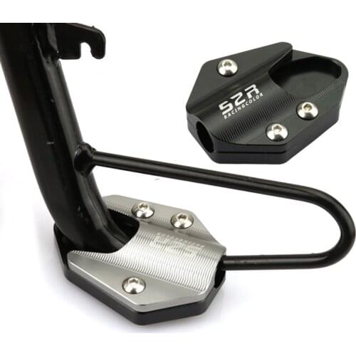 Motorcycle CNC Kickstand Foot Side Stand Extension Pad Support Plate For CB190R CBF190X CBF 190R