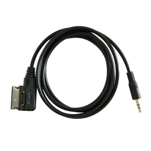 1pc Music Interface AMI MMI to 3.5mm audio AUX MP3 Adapter Cable For vw For audi A3 A4 A5 A6 A8 Q3 Q5 Q7 DY001