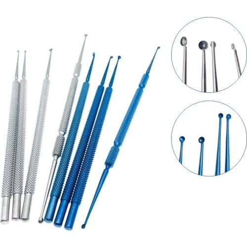BEST Titanium Chalazion Curettes Micro ophthalmic eye surgical instrument
