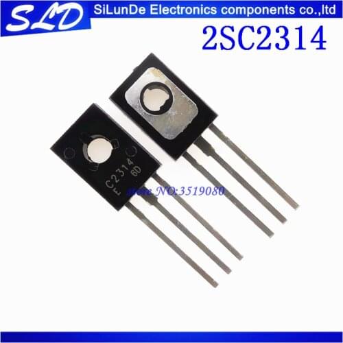 20pcs/lot 2SC2314 C2314 TO-126 75V 1A new and original in stock