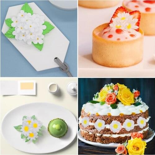 3D Daisy Flower Silicone Molds Fondant Craft Cake Candy Chocolate Sugarcraft Ice Pastry Baking Tool Mould k939
