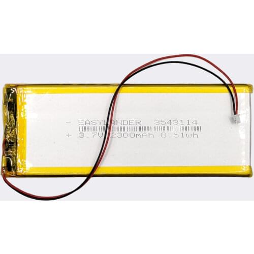3543114 3.7V 2300mAh Rechargeable li-Polymer Li-ion Battery For power bank PDA Tablet PCs Digital Products Goophone 5.5 3545114
