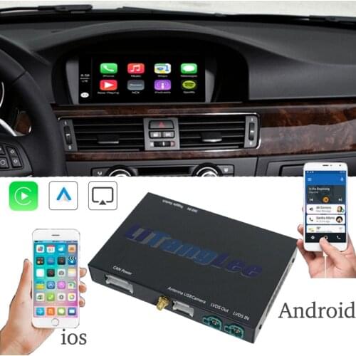 Car Camera Carplay Decoder Adapter For BMW 3 M3 E90 E91 E92 E93 CIC 2008~2013 Mirror Link Display Android Auto Play 360 BirdView