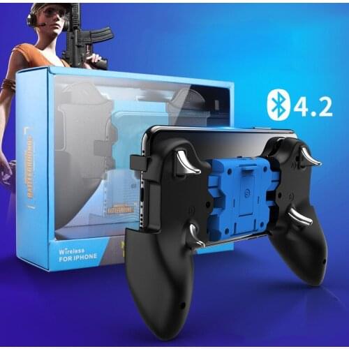 Pubg controller bluetooth Gamepad Wireless mobile game controller handle fire button for iphone L1R1 mobile phone game trigger