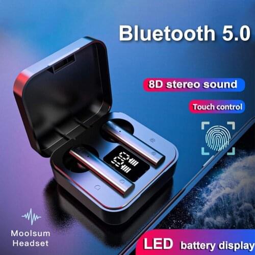 Air 2s TWS Wireless Bluetooth Earphone LED Display Headphone With Dual Mic PK Air 2 SE Airdots Noise Reduction Earbud For Xiaomi