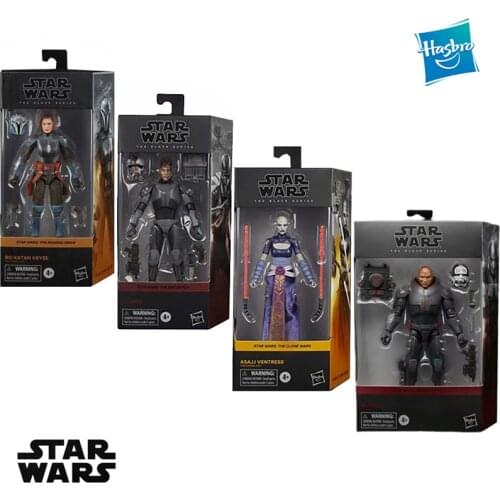 Hasbro Star Wars The Clone Wars Crosshair Hunters Ventress Bo Katan Krwze Elite Vsoldier Action Toy Figures Model Toys Gift