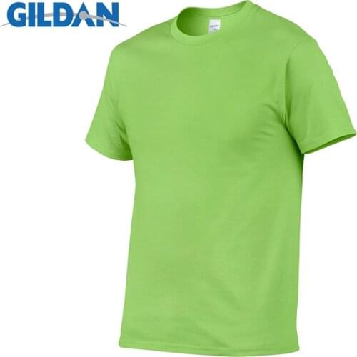 GILDAN Summer T Shirt Mens 100% Cotton Casual Sports T-shirts Splice Skateboard Boy Kids Adult Skate Tshirt Oversize Tops Tees