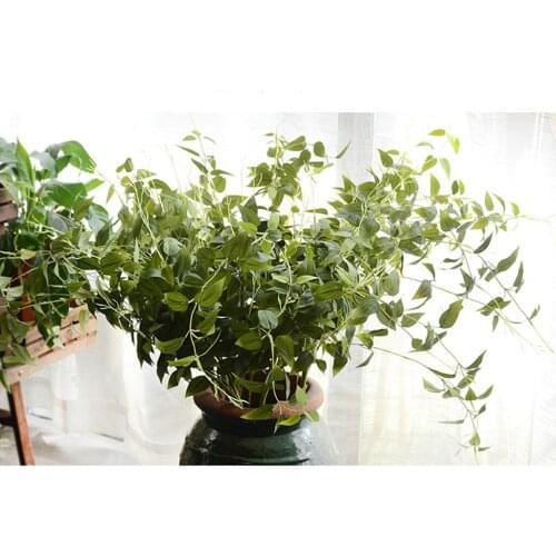 Silk Artificial Green Lotus Leaves Simulation Foliage Bouquet Photo Props