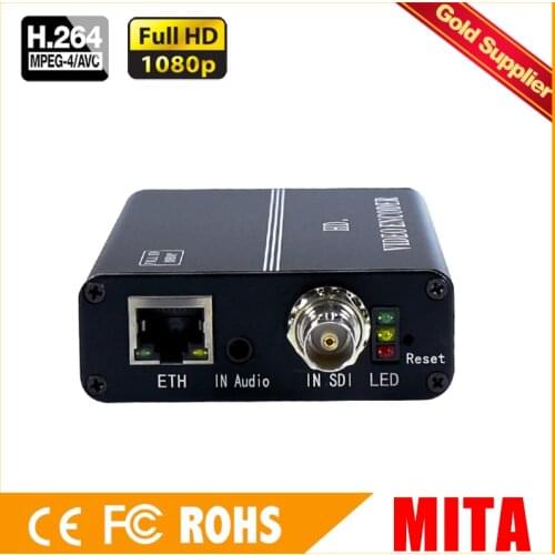 HD H.265 SDI iptv encoder for Live Streaming with HTTP RTSP RTMP HLS