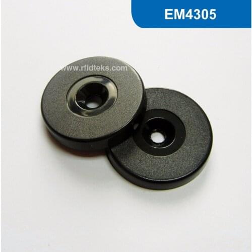 RT30 Dia 30mm ABS RFID Token Tag, RFID Proximity ID TAG for Patrol Guard System 125KHz with 125KHZ 512bit R/W EM4305 Chip