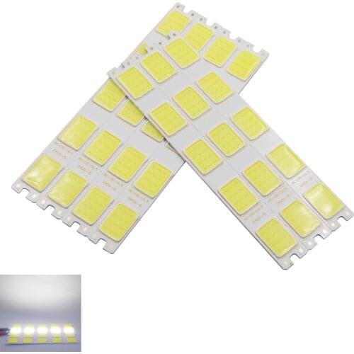 2018 new 12v dc 151mm 16.5mm led cob strip bulb light cold white daytime running light cob led strip source for auto DIY light