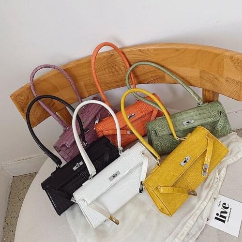 2020 new style crocodile summer shoulder bag
