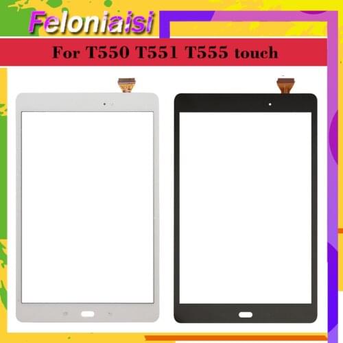 Original For Samsung Galaxy Tab A 9.7 SM-T550 SM-T551 SM-T555 T550 T551 T555 Touch Screen Digitizer Panel Sensor Replacement