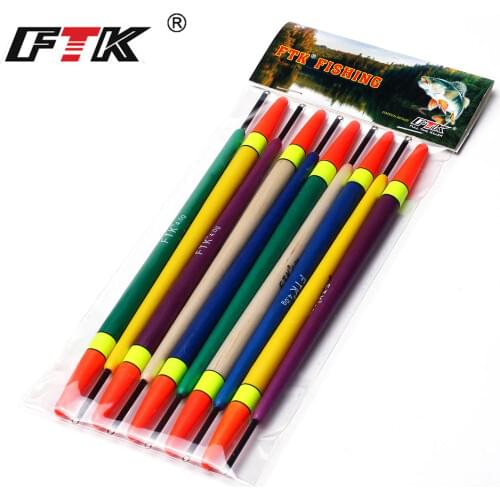 Fishing float Barguzinsky Fir Light Mix Color 10Pcs/Lot For Carp Fishing Fishing Float 1g-4g Length 17-20cm