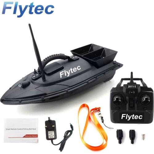 Flytec RC Boat 2011-5 Fish Finder Fish Boat 1.5kg 500m Remote Control Fishing Bait Boat Ship Speedboat RC Double Motor Toy
