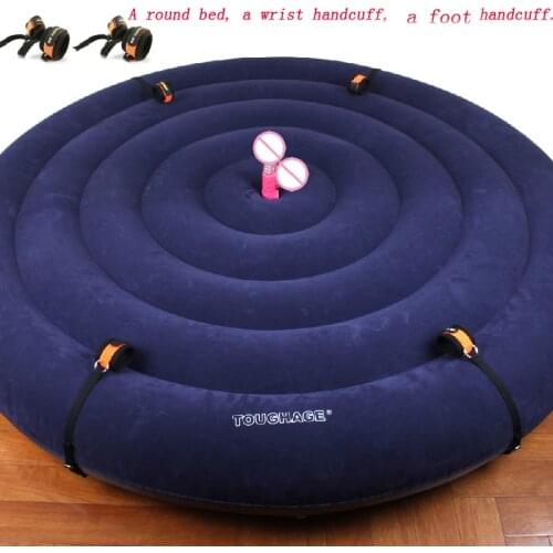 Sex Furniture Inflatable Bed Sofa Position Almofada Machine G Spot Cojines Fantasy With Handcuffs Adult Sex Toy For Women Couple