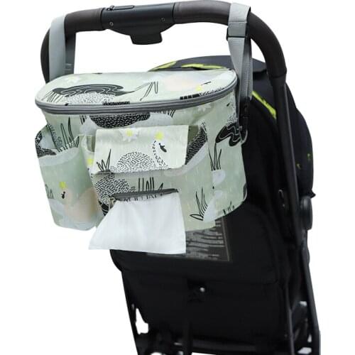 Diaper-Bag Stroller-Accessories Srorage-Bag Infant Hanging Organizer Waterproof Travel Large-Capacity Nappy Mommy Bag