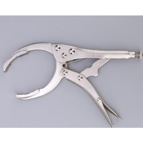 Heavy Duty Oil Filter Locking Plier (53-118mm) Multi-purpose Mole Vise Grips