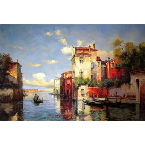 Needlework for embroidery DIY DMC color High Quality - Counted Cross Stitch Kits 14 ct Oil painting - Venetian Travel