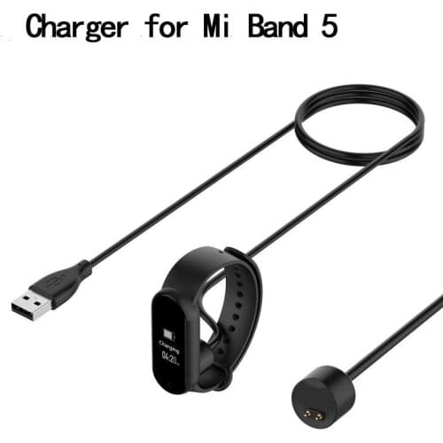 Charger for Mi Band 5,Usb Oplader Voor Mi Band 5 Magnetische Usb-oplaadkabel Smart Horloge Band5 Cargador Voor Miband 5 Nfc -Usb
