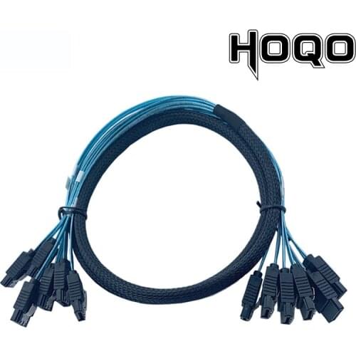 0.5M/1M Sata Cable 6 Sata To 6 Sata 7P Cable 7 Pin Sata Sas Cable 6Gbps Sata 7 Pin To Sata 7 Pin Data Cable Cord For Server HDD