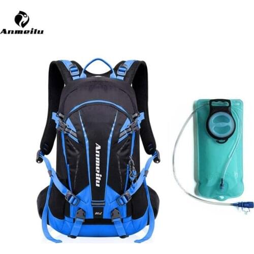 ANMEILU Water Bag 20L Outdoor Sport Bag Cycling Backpack Climbing Run Camping Bag Hydration Bladder Mochila Ciclismo