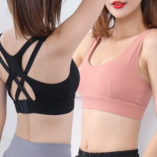 Women Push Up Seamless Sports Bra Female Workout Sport Top Crop High Impact Fitness Wear For Yoga Gym Brassiere Tank Sports Wear