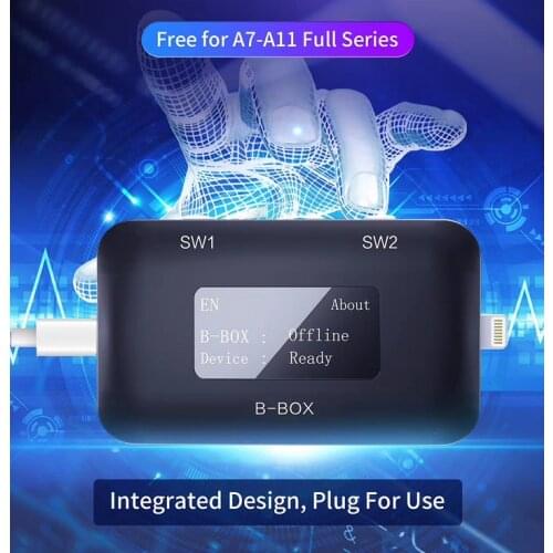 JC DFU B-BOX One-Click Unpack WiFi For ip 7 7p 8 8p X LCD Screen DTP/C11 Read And Write The Underlying Data Of The Hard Disk