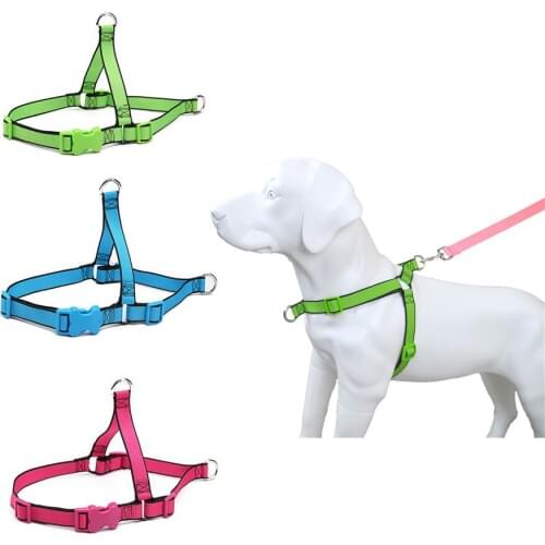 Latest Nylon Tetoron Series Comfortable and durable Pet Dog Collar Light Breathable Adjustable Dog harness