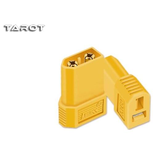 2pcs AMASS XT60 Male to TRX Female Adapter Intergrated Connector TL2756-02