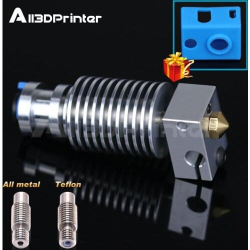 High full metal v6 hotend J head Hotend HeatSink heater block thermal cut-out V6 Volcanic nozzle for E3D hotend for PT100
