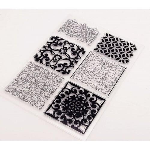 15x21cm Fragments Clear Stamps Transparent Seal Silicone Seal TPR Christmas Wedding Roller Stamps DIY Scrapbook Album Card