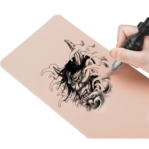 Permanent Makeup Eyebrow Lips Tattoo Practice Skin Microblading Training Tool