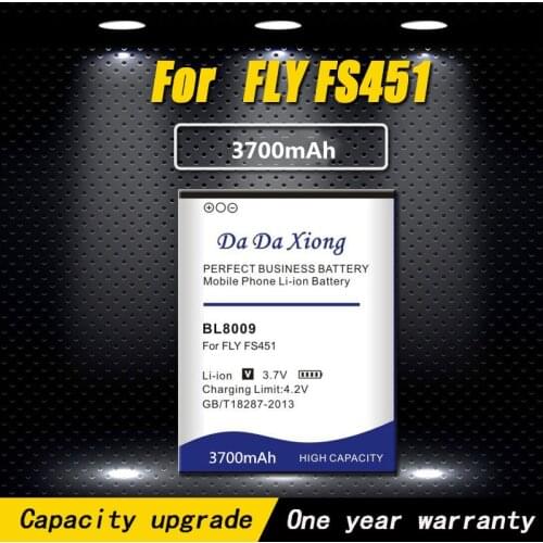 High quality 3700mAh BL8009 Li-ion Phone Battery for Fly FS451 Nimbus 1 Phone battery
